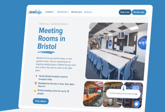 DeskLodge meeting spaces