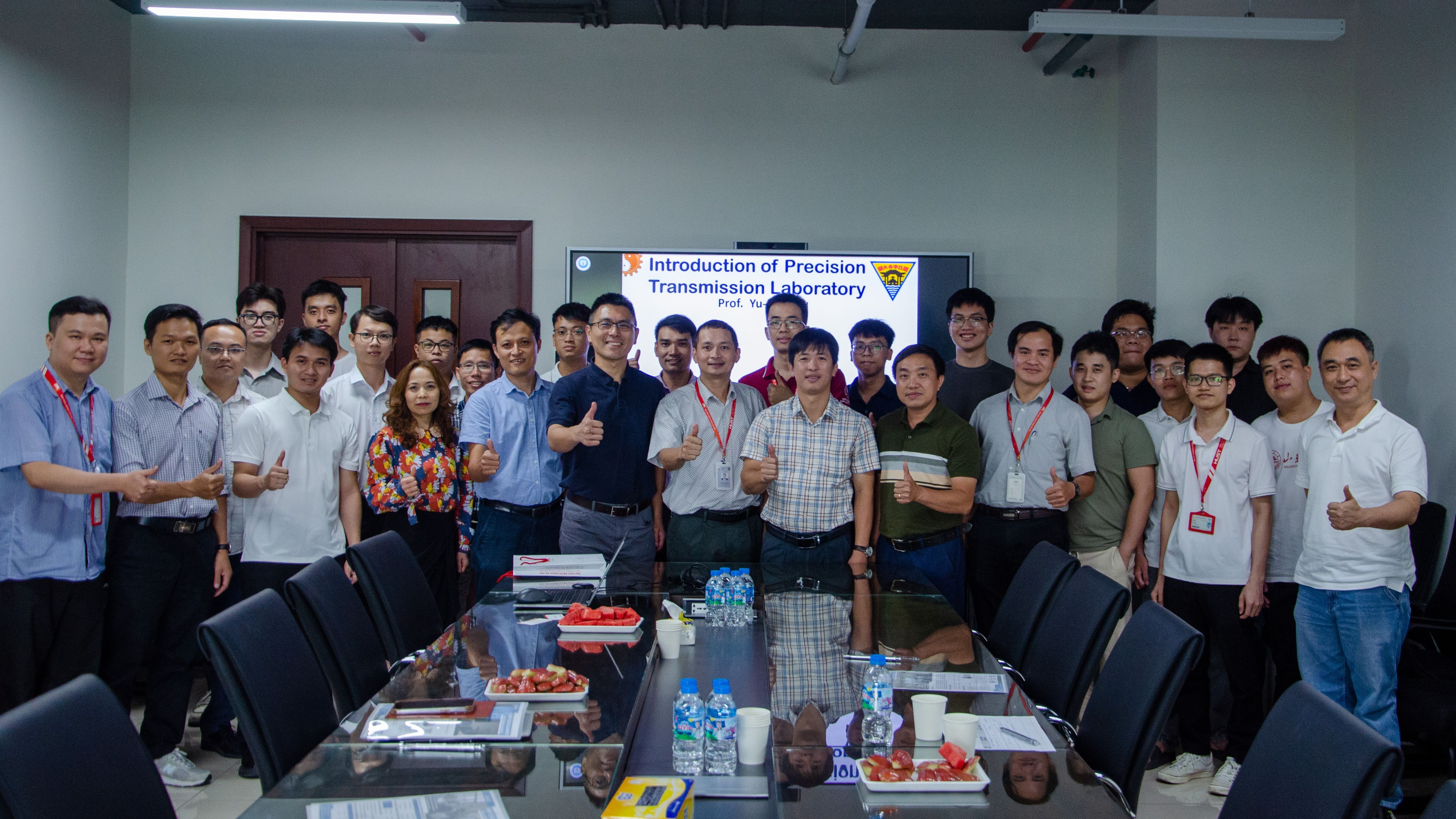 ITD-HUST Lab Discusses Research Collaboration with the Precision Transmission Lab, National Central University, Taiwan