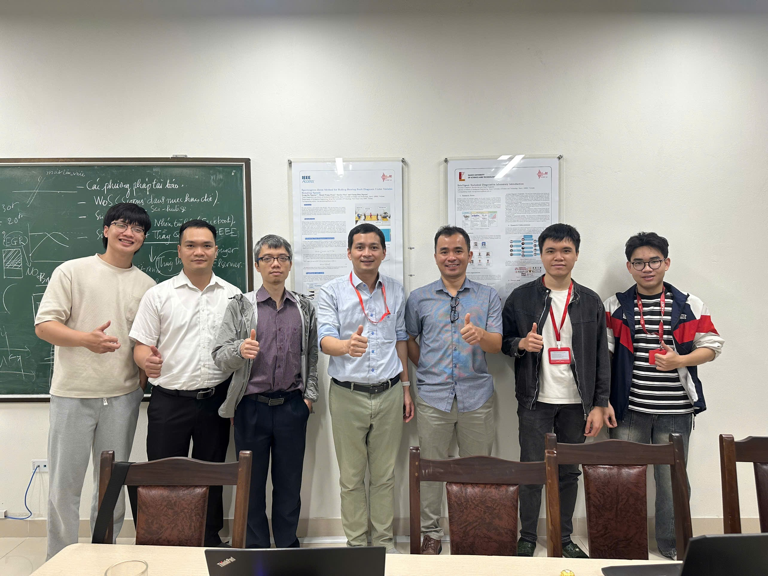 Academic exchange with Professor Duong-Hung Pham working at Toulouse University, France