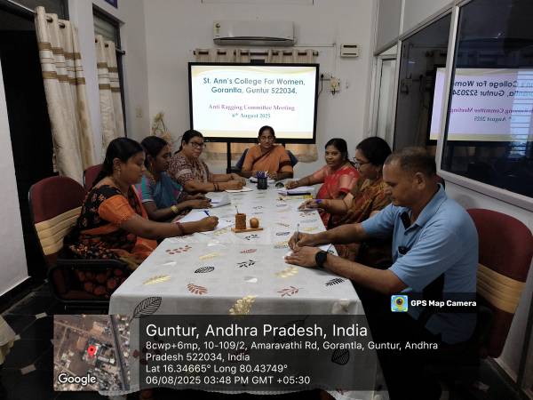 Anti-Ragging Committee - Photo 20250806_34852pmByGPSMapCamera
