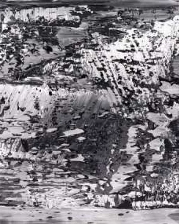 Abstraktes Foto by Gerhard Richter