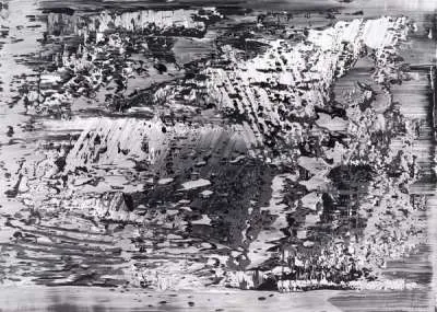 Abstraktes Foto by Gerhard Richter