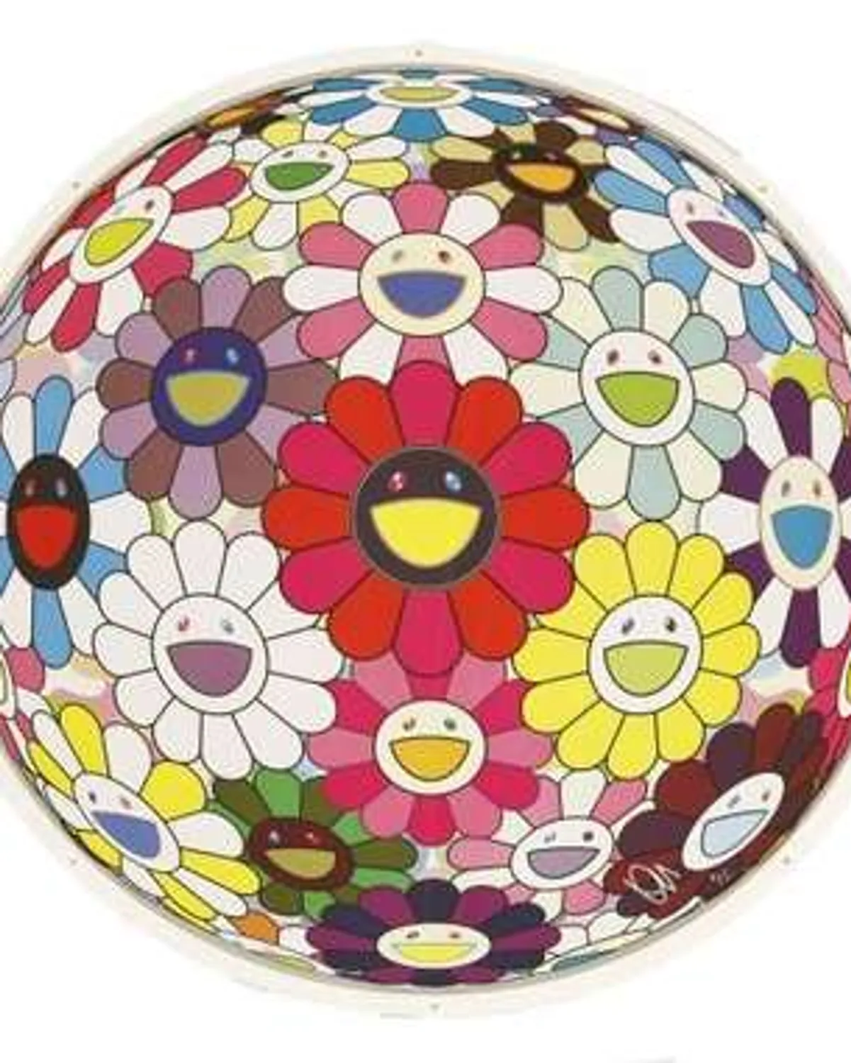 Flower Ball: Open Your Hands Wide by Takashi Murakami