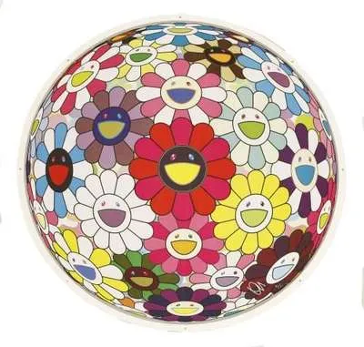 Flower Ball: Open Your Hands Wide by Takashi Murakami