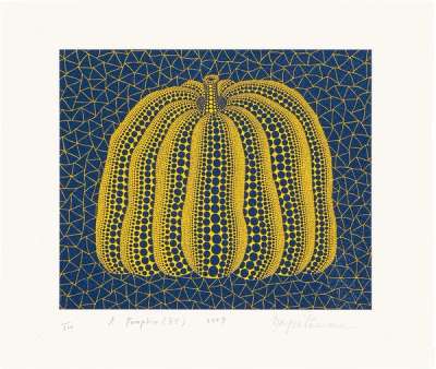 Pumpkin (BY) (K. 319) by Yayoi Kusama