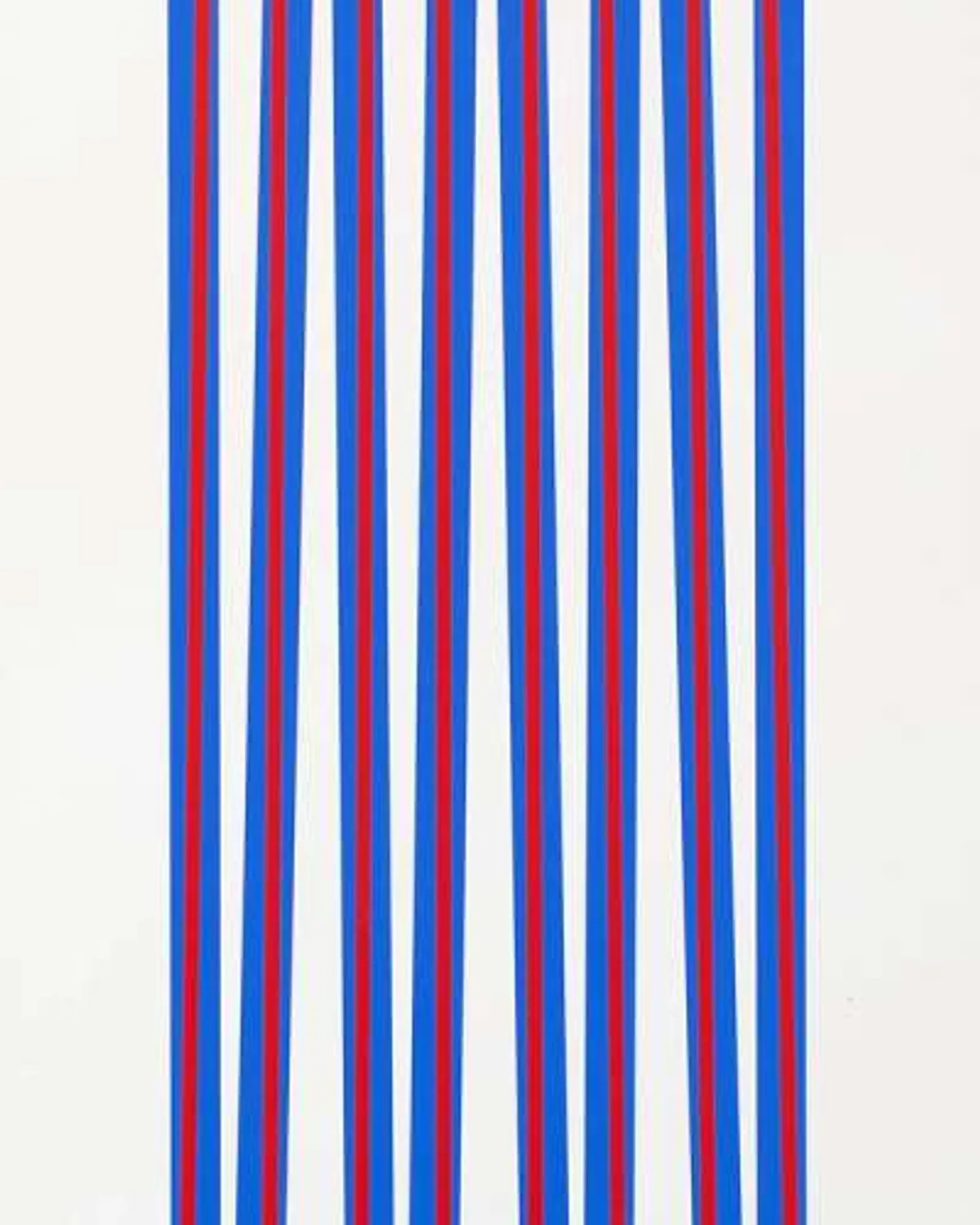 Elongated Triangles 1 by Bridget Riley