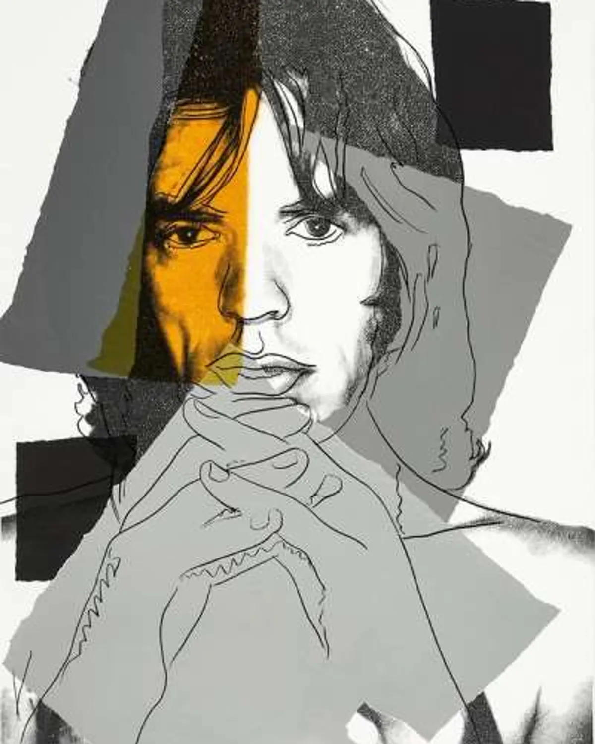 Mick Jagger (F. & S. II.147) by Andy Warhol