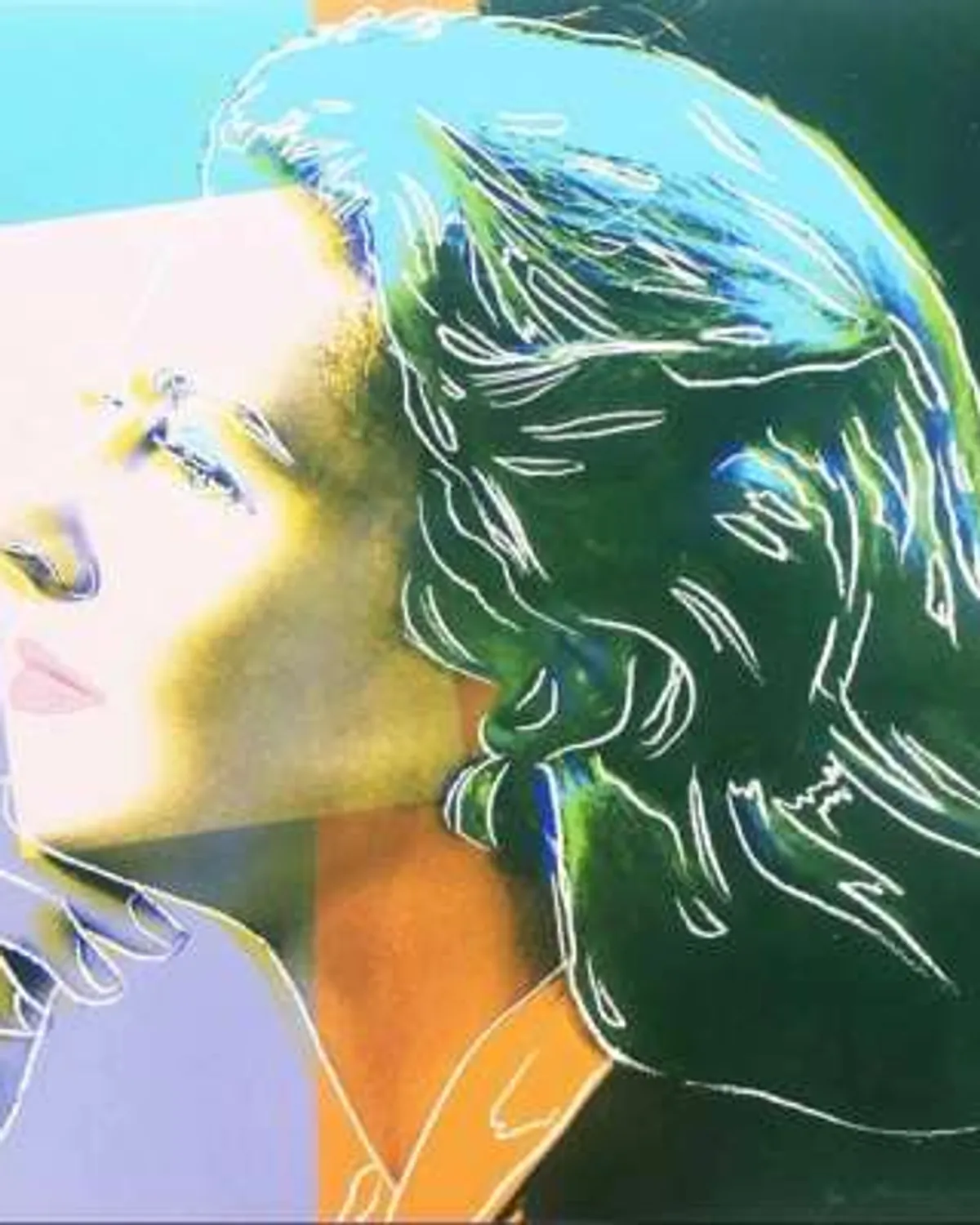 Ingrid Bergman As Herself (F. & S. II.313) by Andy Warhol