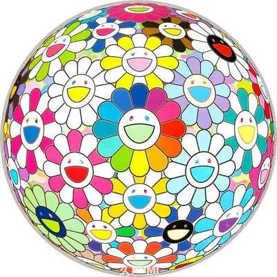 Flower Ball: Want To Hold You by Takashi Murakami