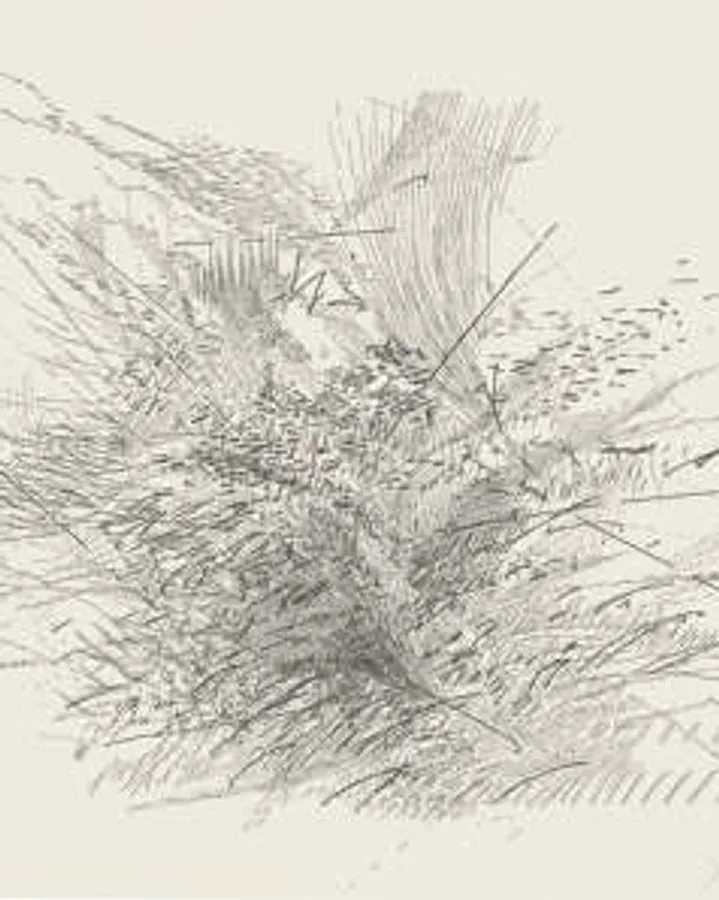 Sapphic Strophe 3 by Julie Mehretu