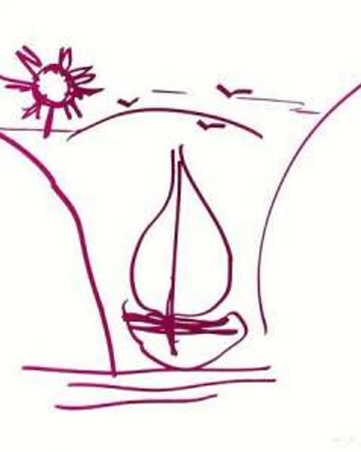Untitled (antiquity drawing) by Jeff Koons