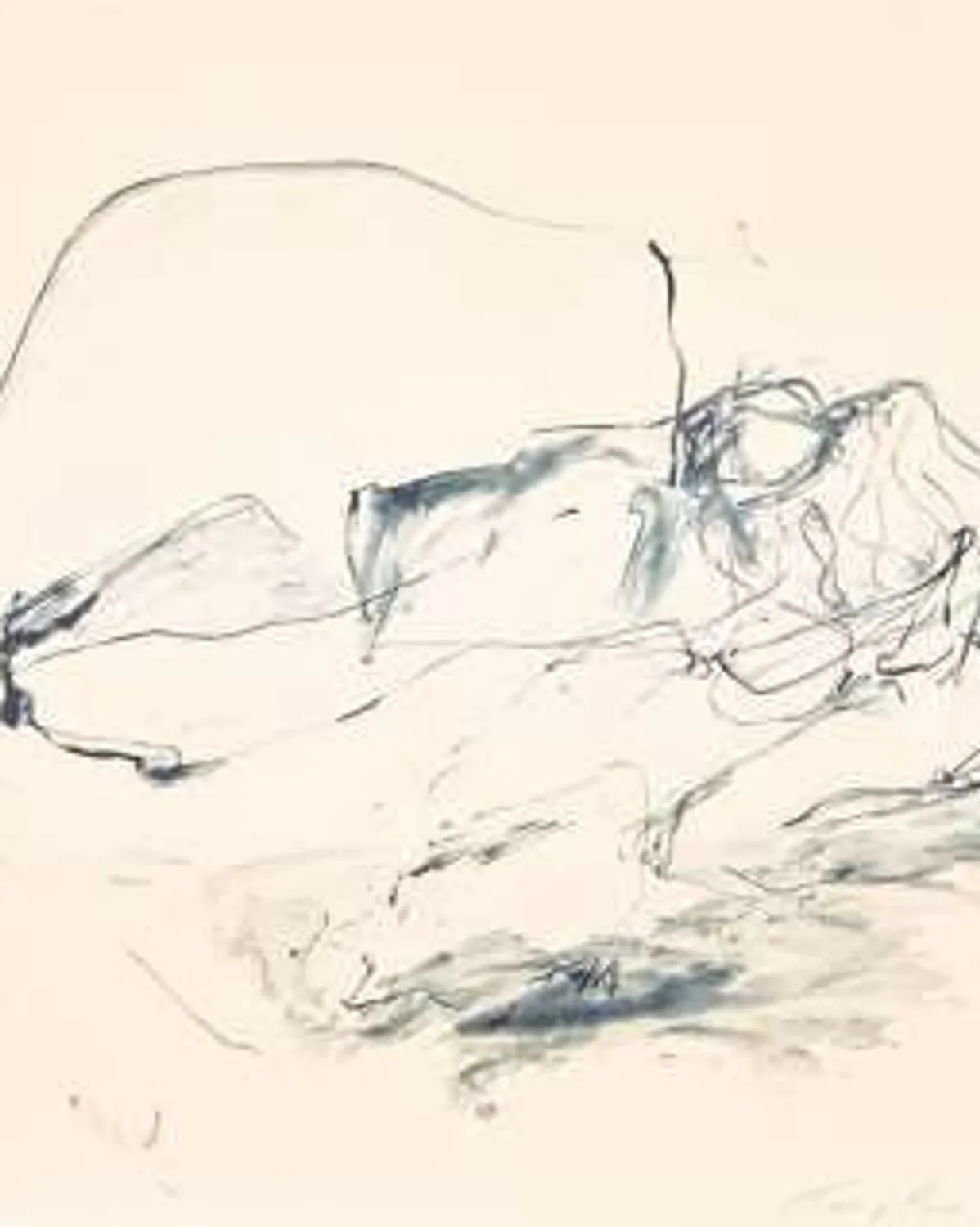On My Knees by Tracey Emin