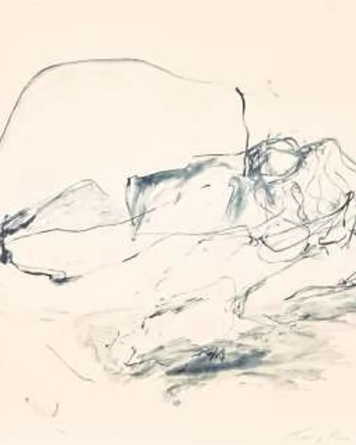 On My Knees by Tracey Emin