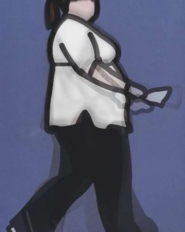 Nurse by Julian Opie