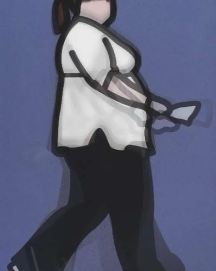 Nurse by Julian Opie