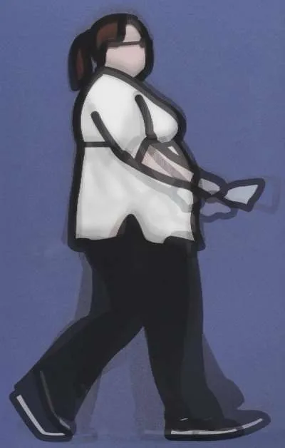 Nurse by Julian Opie
