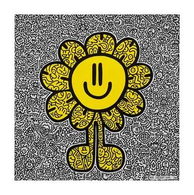 Yellow Flower by Mr Doodle