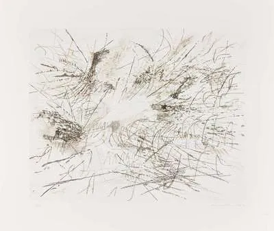 Untitled (Pulse) by Julie Mehretu