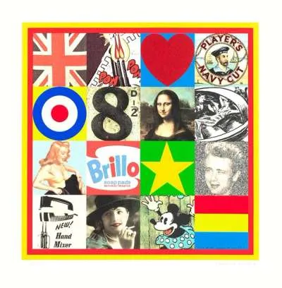 Sources Of Pop Art V by Peter Blake