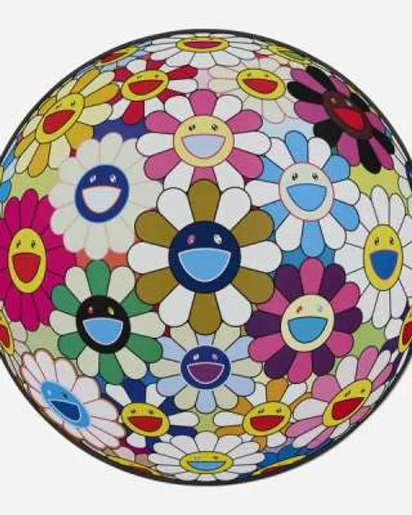 Flower Ball: Autumn (3D) by Takashi Murakami