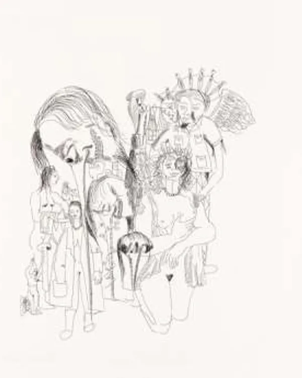 More Sketches Of Spain - For Miles Davis #5 by George Condo