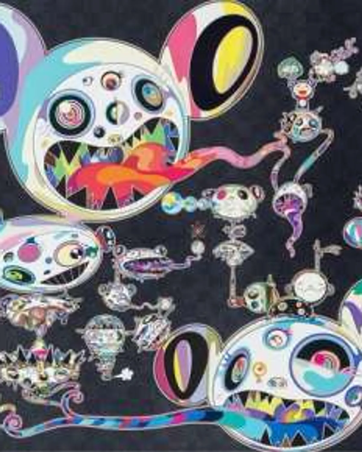 Hands Clasped by Takashi Murakami