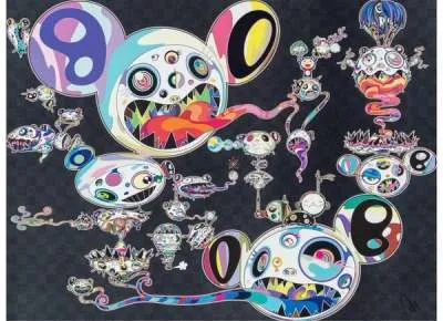 Hands Clasped by Takashi Murakami