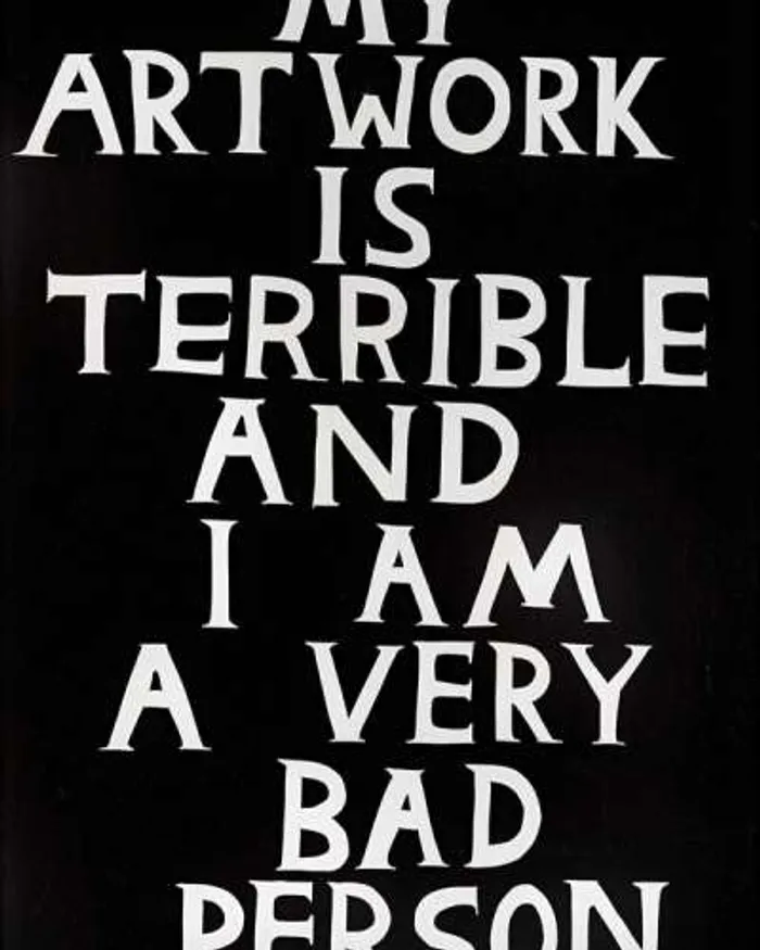 My Artwork Is Terrible by David Shrigley