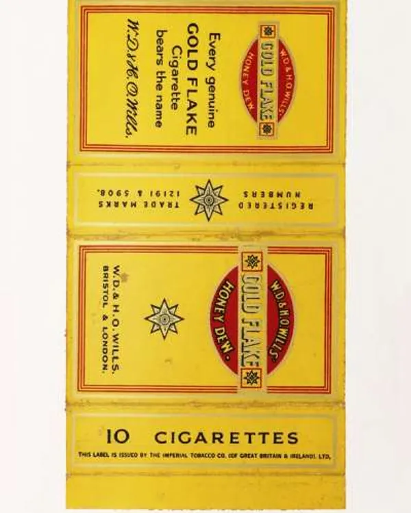Fag Packets (Gold Flake) by Peter Blake