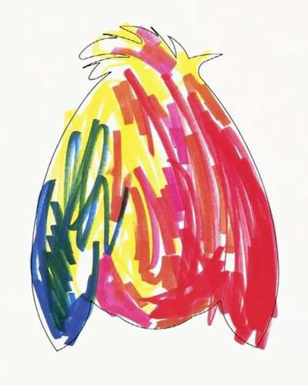 Donkey (coloured) by Jeff Koons