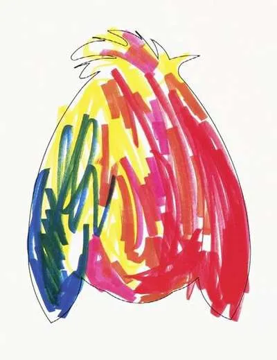Donkey (coloured) by Jeff Koons