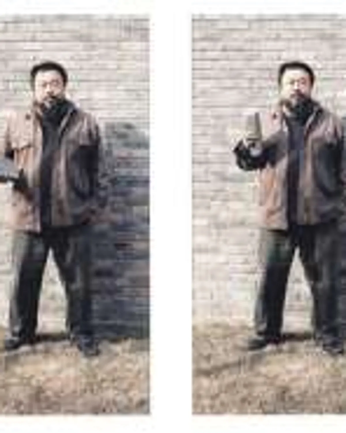 To Fight With Crossed-Arms by Ai Weiwei