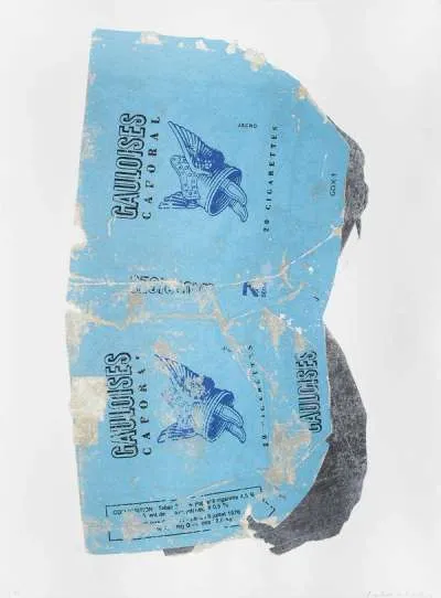 Fag Packets (Gauloise) by Peter Blake