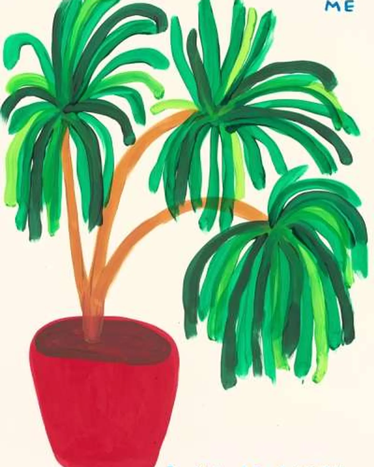 The Plant Loves Me by David Shrigley