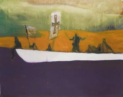 Canoe Island by Peter Doig
