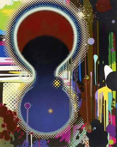 Dumb Compass by Takashi Murakami