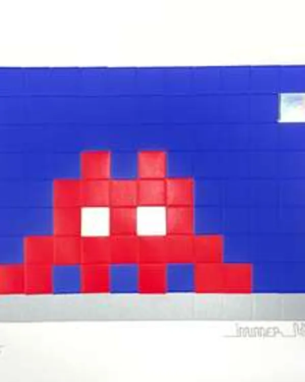 Home Moon by Invader