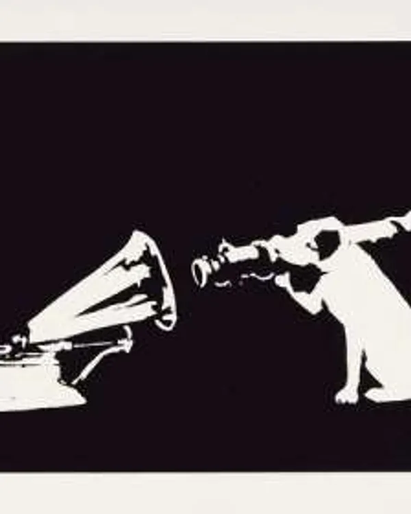 HMV Dog by Banksy
