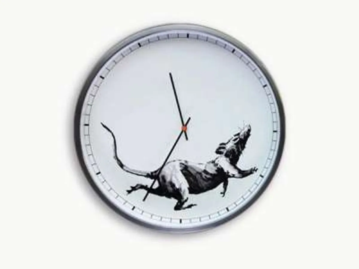 Banksy™ Clock
