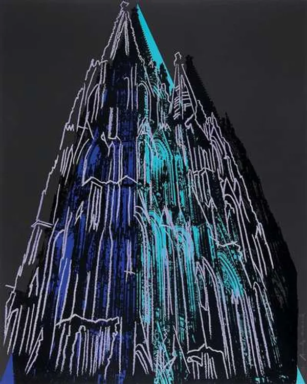 Cologne Cathedral (F. & S. II.362) by Andy Warhol