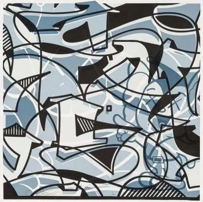 X Westone, Untitled by KAWS