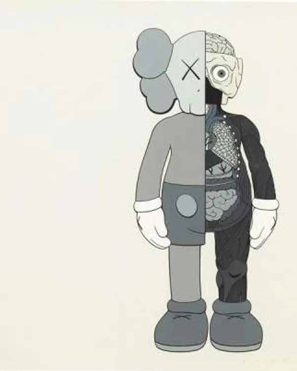 Dissected Companion (grey) by KAWS