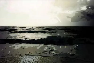 Rain Voices Surf by Julian Opie