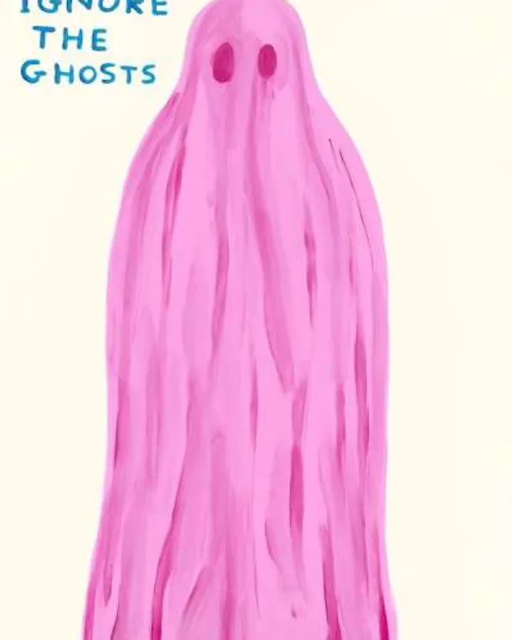 Ignore The Ghosts by David Shrigley