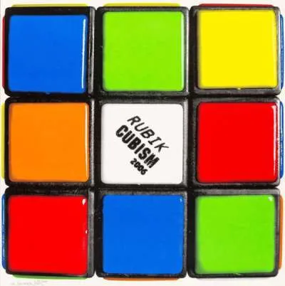 Rubik Cubism by Invader