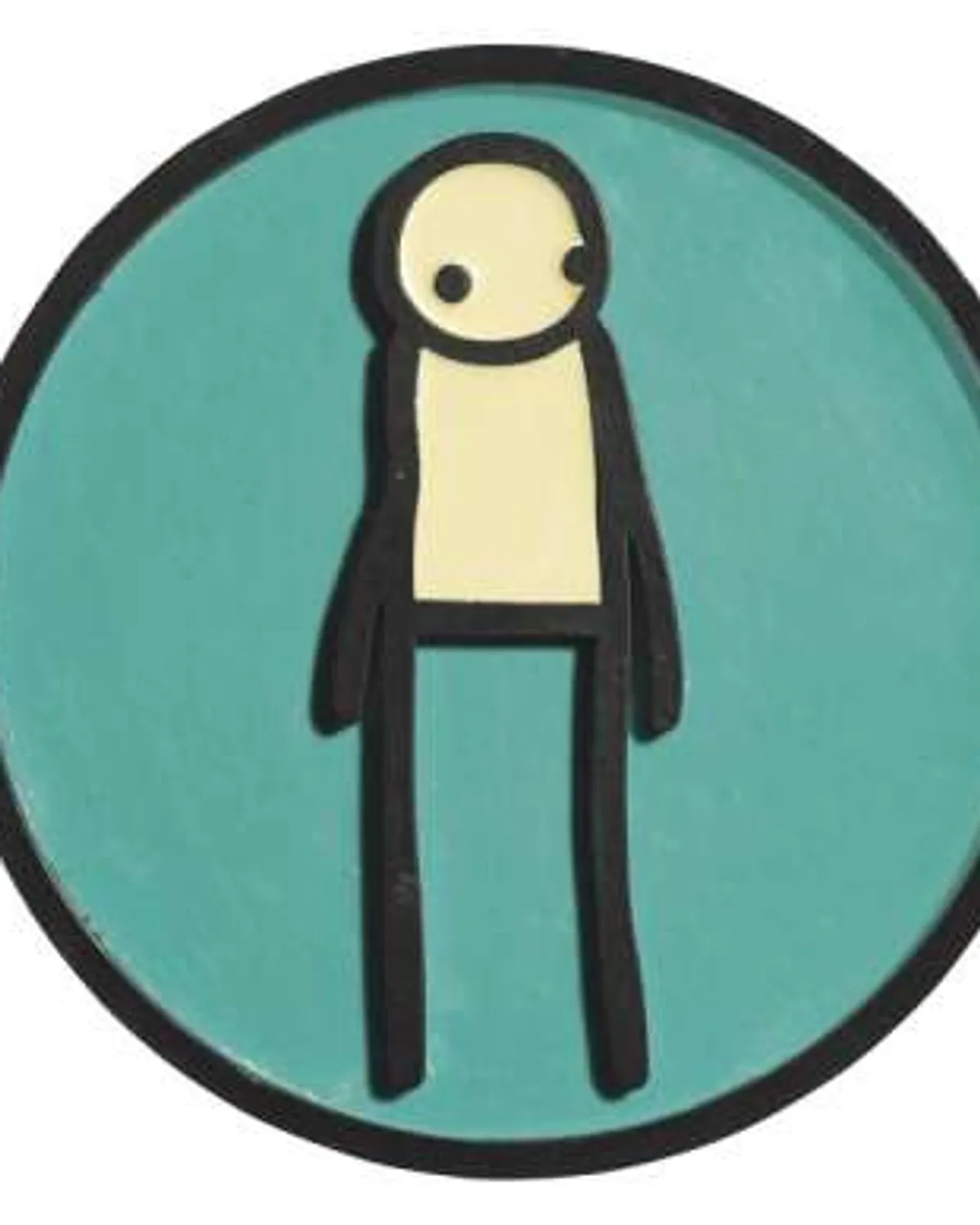 Plaque (heritage blue) by Stik