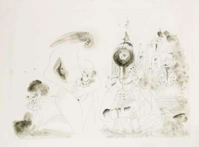 More Sketches Of Spain - For Miles Davis #12 by George Condo