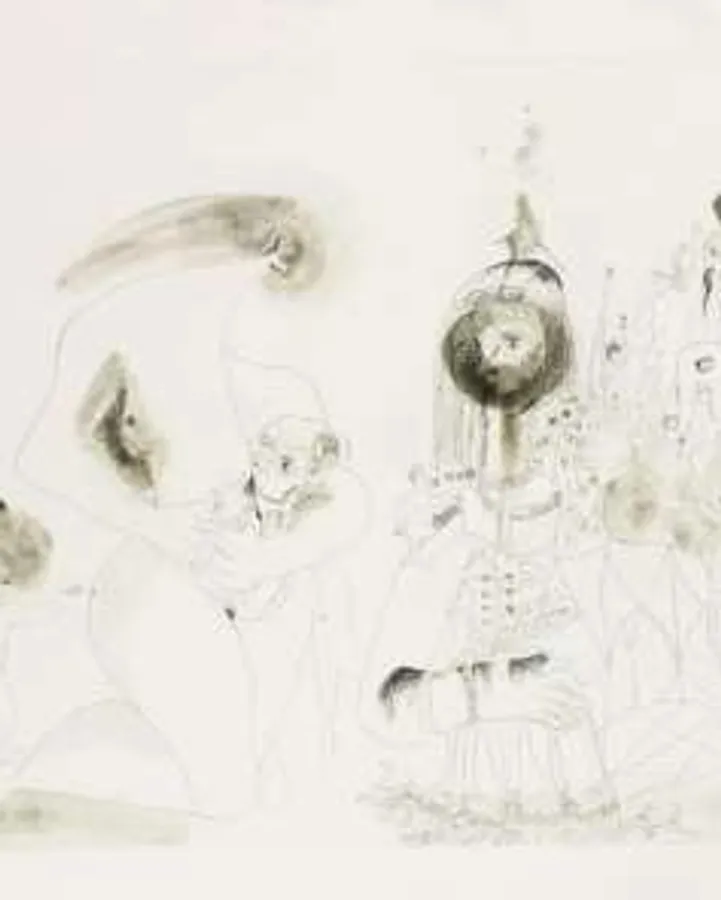 More Sketches Of Spain - For Miles Davis #12 by George Condo