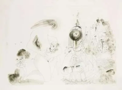 More Sketches Of Spain - For Miles Davis #12 by George Condo