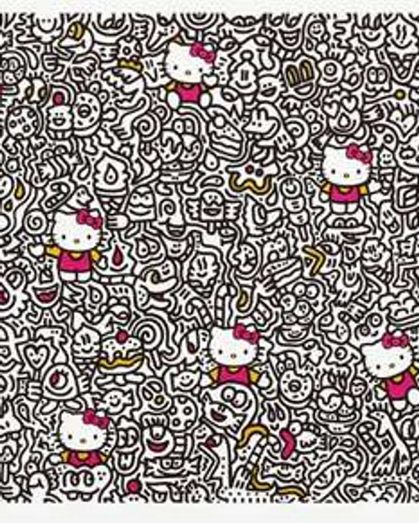 Candy Kitty by Mr Doodle